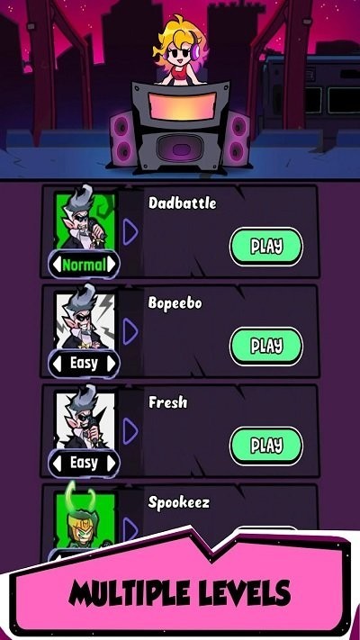 最新巴黎人官方大战游戏下载-最新巴黎人官方大战最新版(Mu.sic Night Battle)下载 v1.2.8 安卓版游戏画面3